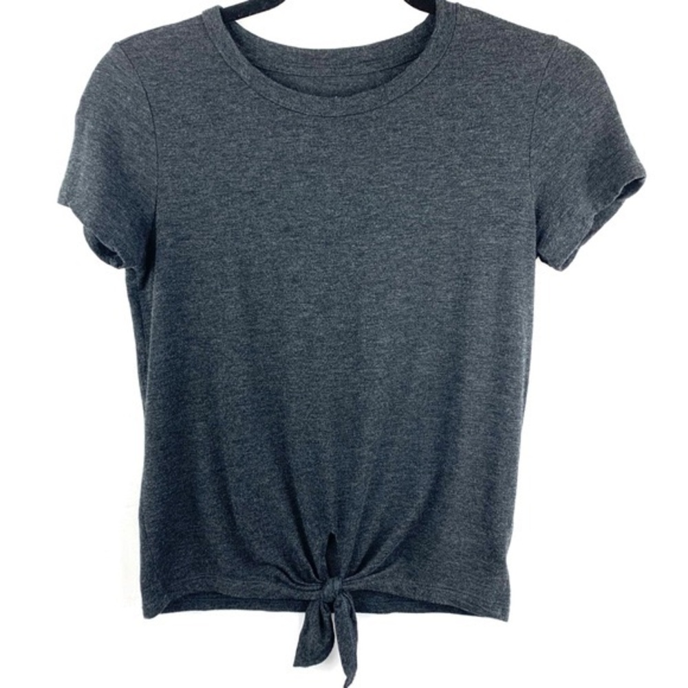 Aerie front knot top